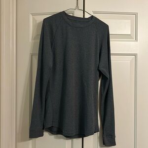 Under Armour Men’s long sleeve Henley, 3 colors: gray, black, blue